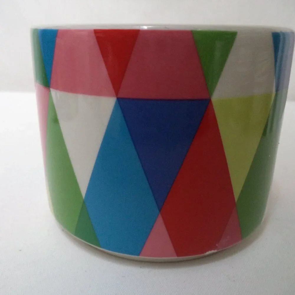 Target Mod Triangle Mug Cup Set 2 ceramic dish micro safe geometric pair